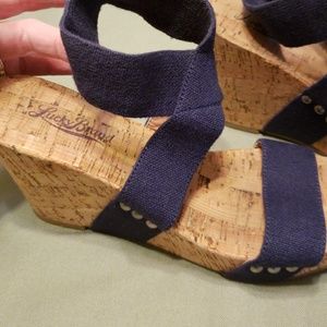 Lucky Brand wedged  sandals